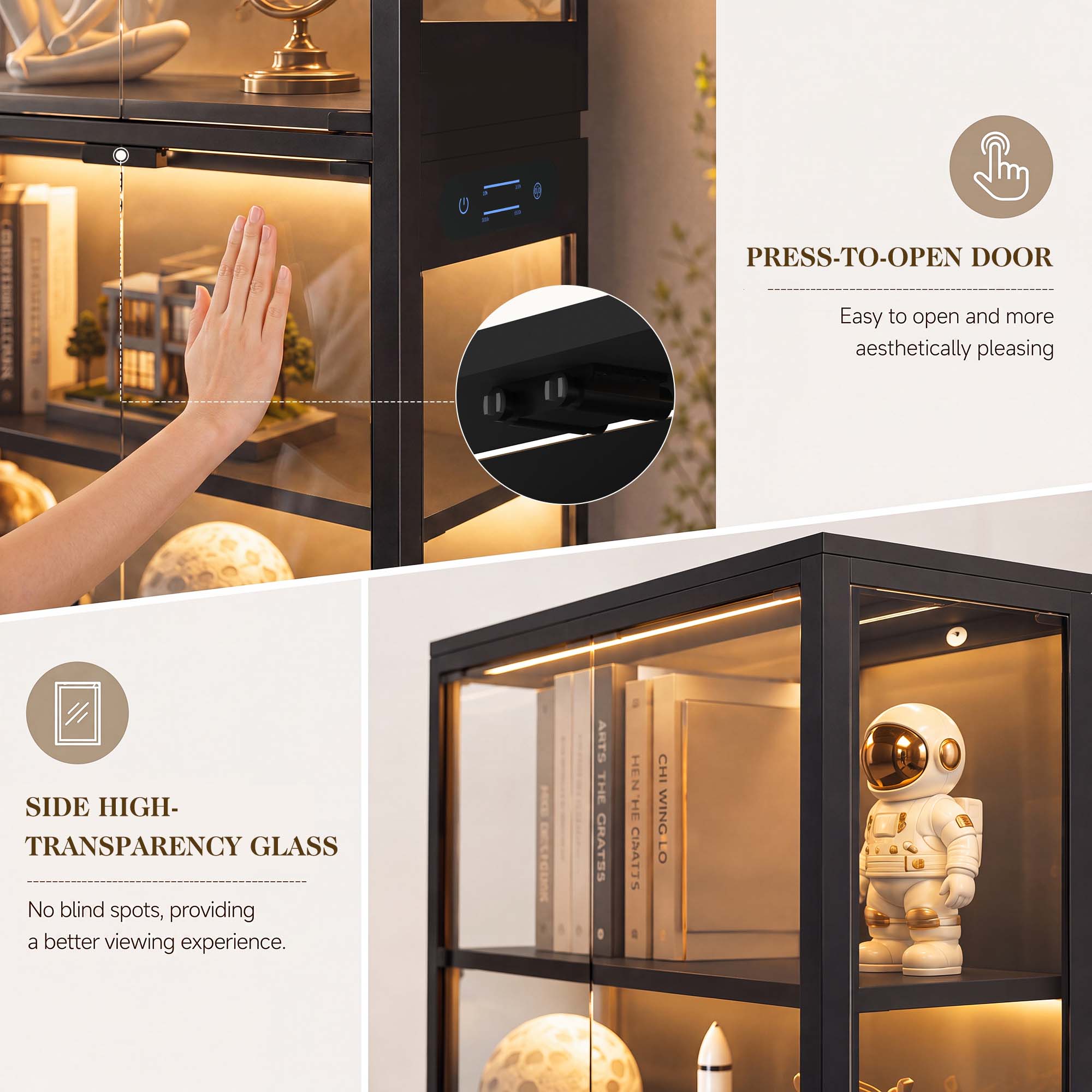 TCGBKAF Vetrina a 5 Ripiani co - Bedroom Furniture recensione e prezzo