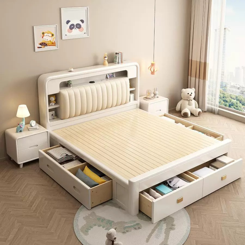 Letto singolo con cassetti est - King Size Bed Frame With Storage Drawers recensione e prezzo