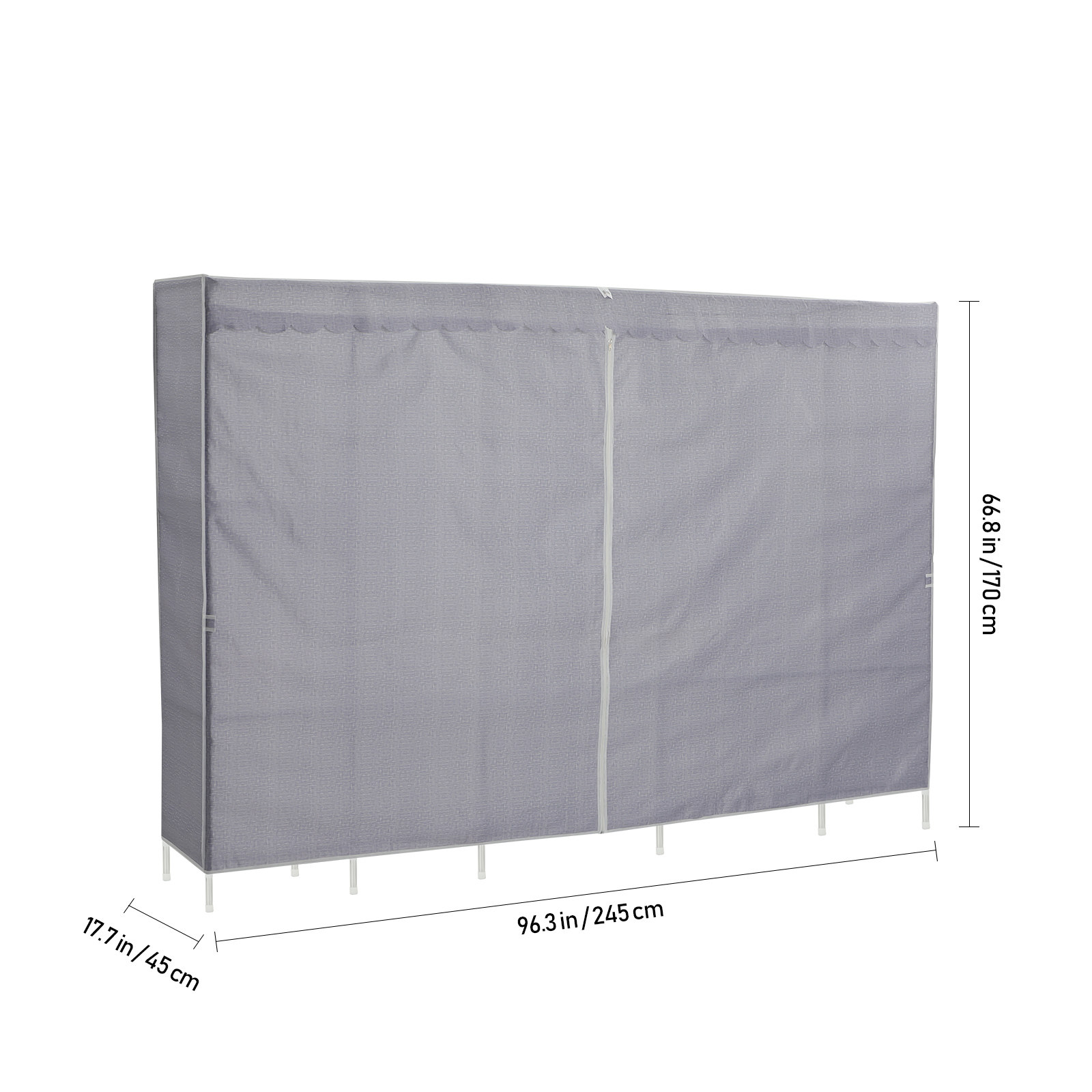 Armadio Portatile in Tessuto c - Wardrobe Closet Portable Fabric Cover recensione e prezzo