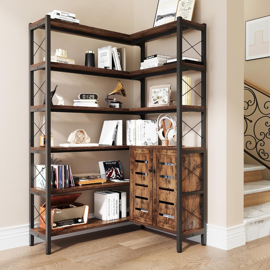 Libreria angolare a 6 ripiani  - Storage recensione e prezzo