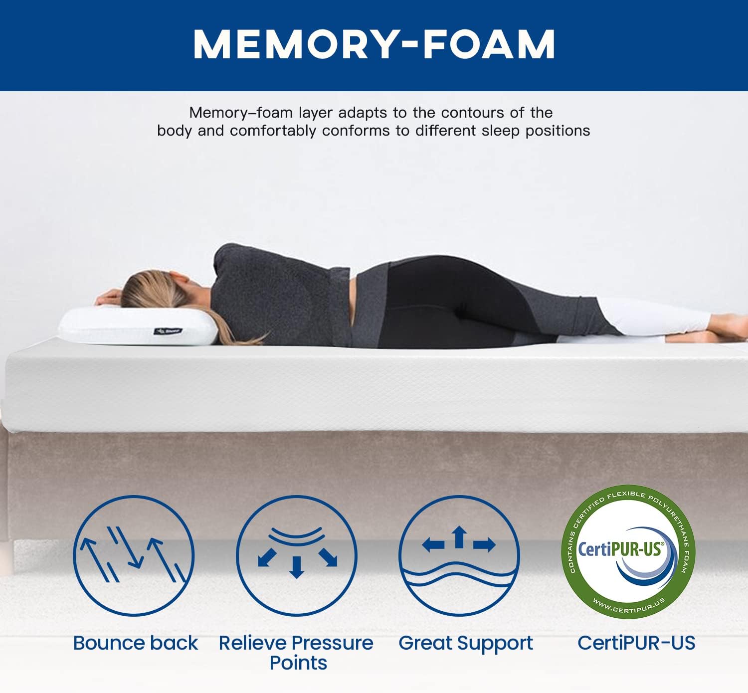 Materassi Queen Size in memory - Memory Foam Mattress In A Box Queen recensione e prezzo